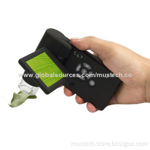 2014 New Designed 12-megapixel Handheld LCD Digital Microscope with CE, RoHS and FCC Marks